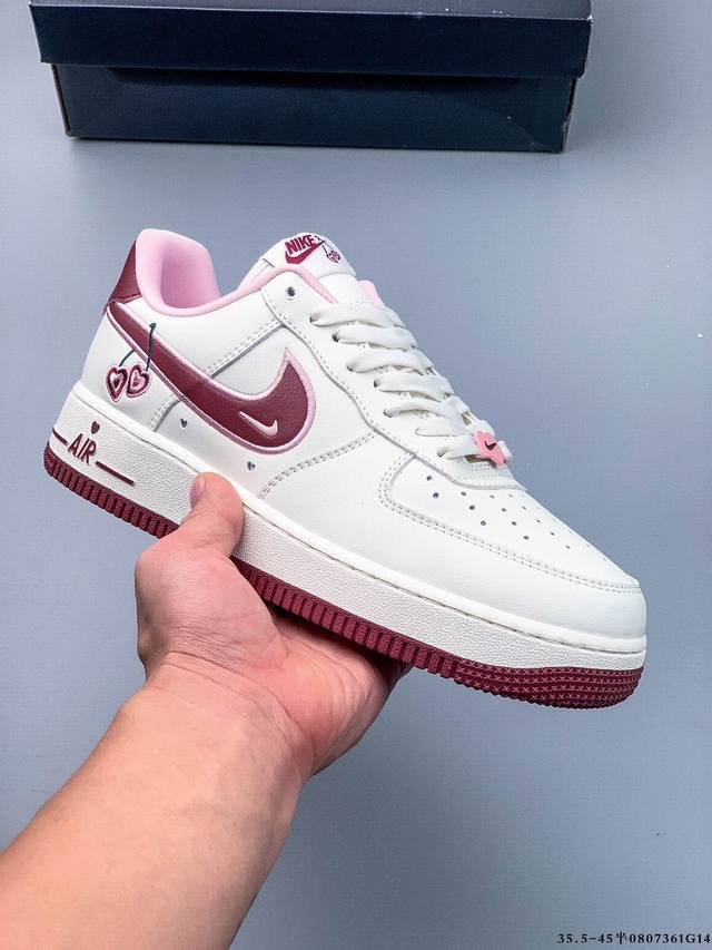 二层真标！耐克Nike Air Force 1 Low 空军一号低帮经典百搭休闲板鞋 0807261G16