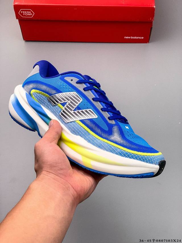 新百伦New Balance Nb Fresh Foam Evoz V2舒适耐磨低帮跑步鞋 实拍首发受到Fresh Foam1080舒适骑行的启发 Evozv2