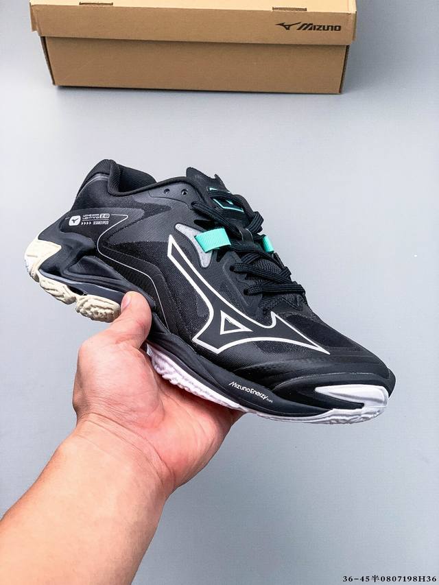 公司级！Mizuno Wave Lightning Z8 舒适 防滑耐磨 低帮 训练鞋 0807198H36