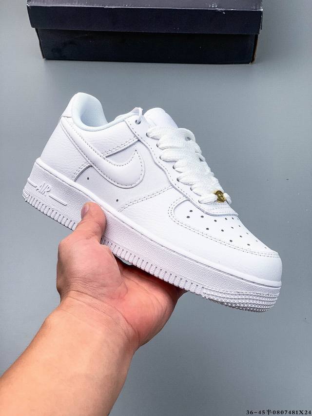 二层真标！耐克Nike Air Force 1 Low 空军一号低帮经典百搭休闲板鞋 0807481X24