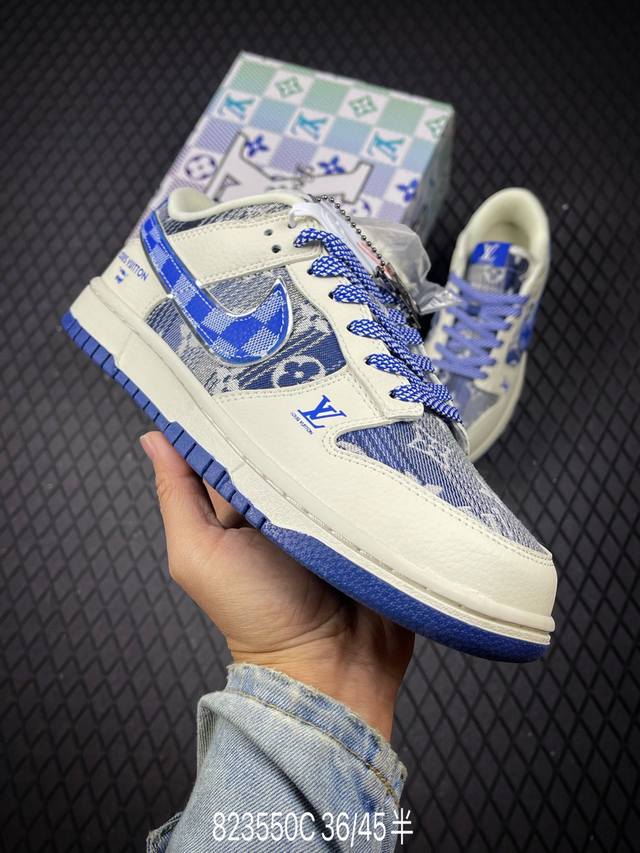 C 公司级Nike Dunk Low Retro ‘Diy高端定制’耐克 低帮休闲运动板鞋 原装头层材料 用料绝不含糊 独家版型蒸餾加工帶來的是更好的视觉和脚感