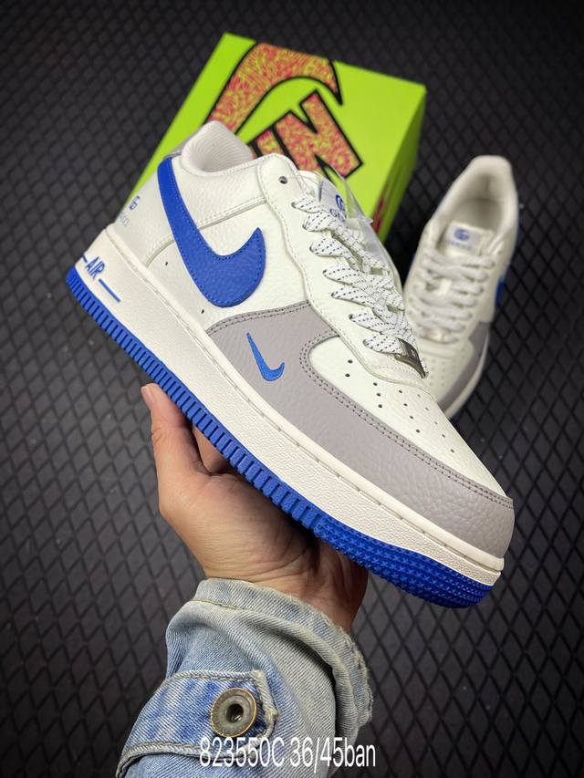 C 公司级Nike Air Force 1‘07 Lv8 原楦头原纸板 打造纯正低帮空军版型 专注外贸渠道 全掌内置蜂窝气垫 原盒配件 原厂中底钢印、拉帮完美