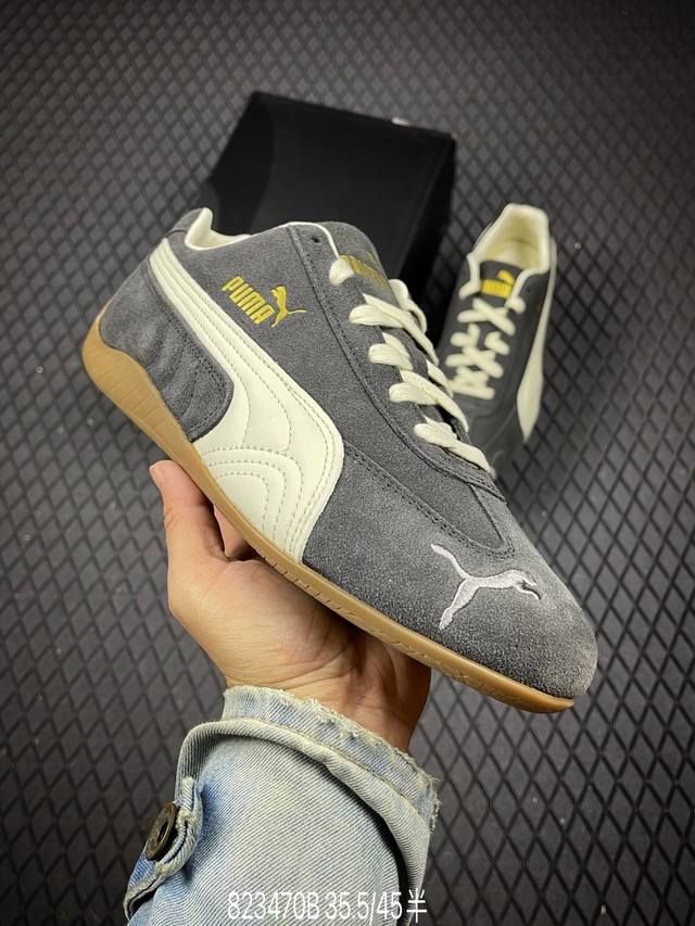 B 公司级Puma Speedcat Og 彪马 防滑耐磨生活休闲 运动鞋 极速赛车系列 复古运动休闲跑鞋 充正版本 鞋面设计轻量透气 提供了舒适性和穿着感受