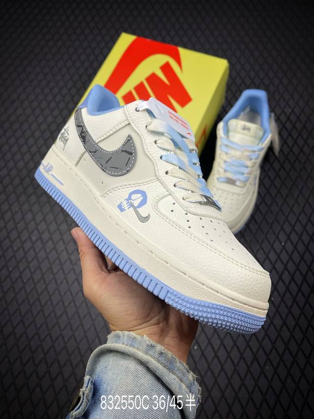 C 公司级Nike Air Force 1‘07 Lv8 原楦头原纸板 打造纯正低帮空军版型 专注外贸渠道 全掌内置蜂窝气垫 原盒配件 原厂中底钢印、拉帮完美