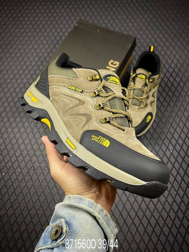 新货The North Face 北面 乐斯菲斯户外运动休闲登山鞋越野徒步鞋 #广东大厂品质 面料采用进口磨砂牛皮 鞋底采用Vibram黄金大底 专门为鞋底设计