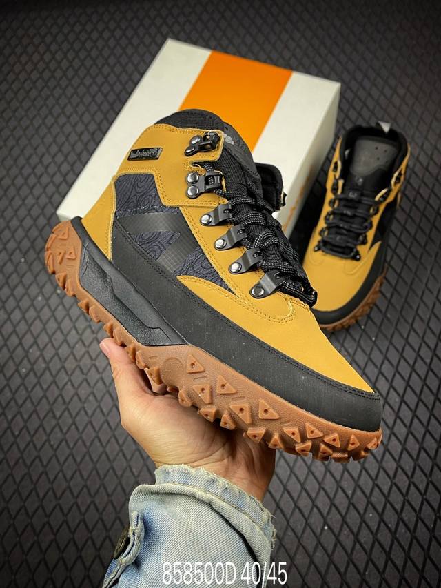 Timberland添柏岚 天伯伦 户外徒步登山鞋耐磨高帮户外功能鞋 男款 全新工艺升级 原盒原包装 质量考究耐穿 型男必备专治不帅 尺码: 40 41 42