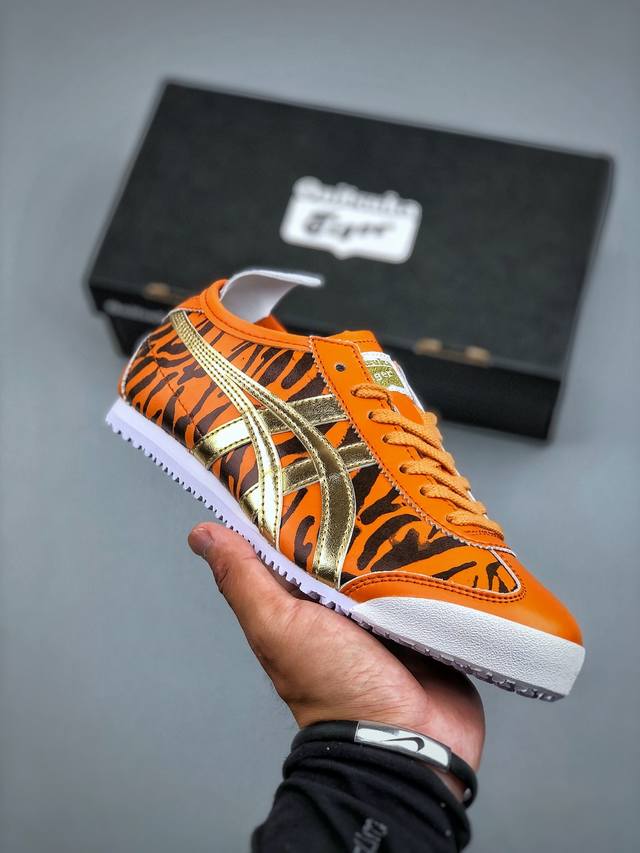 鬼塚虎 Onitsuka Tiger Mexico 66 复古经典百搭一脚蹬休闲运动鞋 货号：1183A499-101 尺码：36-45 半