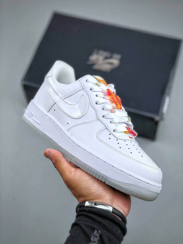 Nike Air Force 1‘07 “夏威夷沙滩日落” 原楦头原纸板 打造纯正低帮空军版型专注外贸渠道 全掌内置蜂窝气垫 原盒配件 原厂中底钢印、拉帮完美