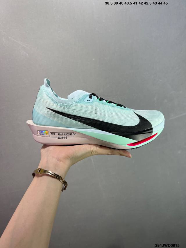 公司级Nike Zoomx Streakfly 2 马拉松柔软缓震超轻透气跑鞋 Hf6416-001 尺码：38.5 39 40 40.5 41 42 42.5