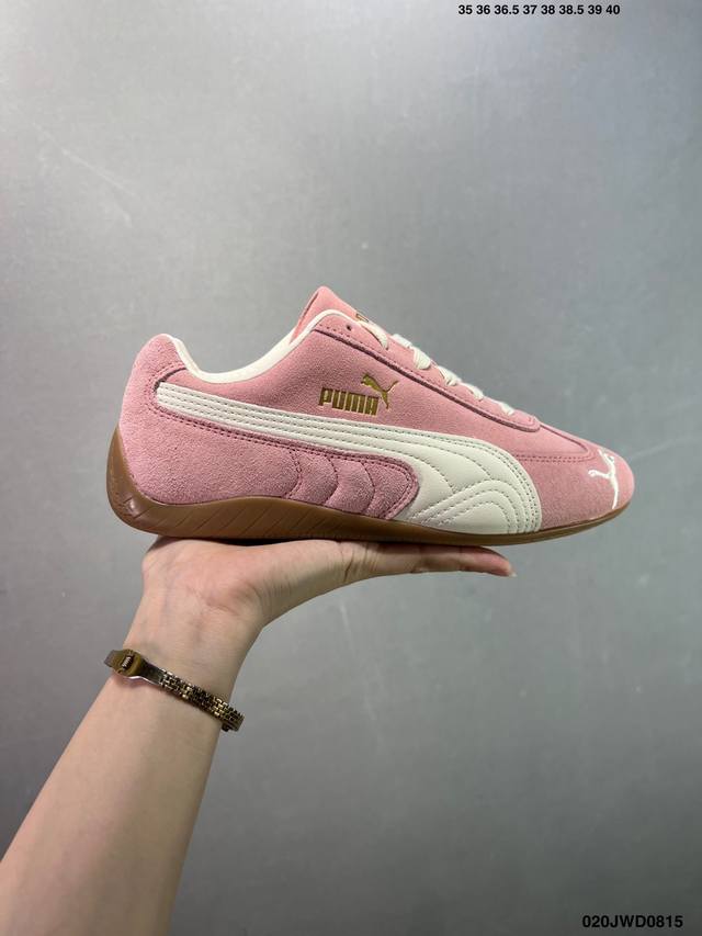 公司级Puma Speedcat Og 彪马 防滑耐磨生活休闲 运动鞋 极速赛车系列 复古运动休闲跑鞋 充正版本 鞋面设计轻量透气 提供了舒适性和穿着感受 柔软