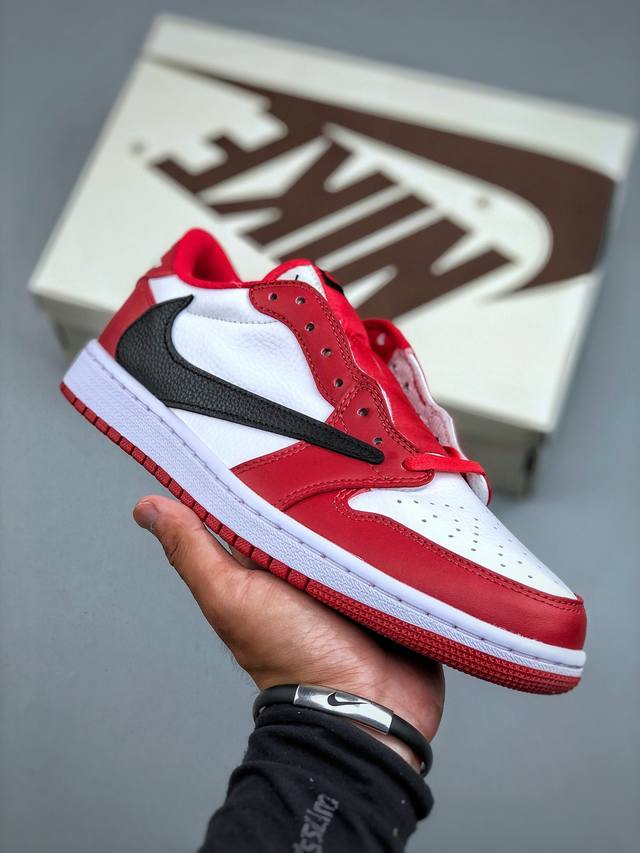S版 Aj1倒T Air Jordan 1 Aj1乔1 红白倒钩 低帮文化篮球鞋 货号：Dm7886 101 尺码：36-47.5 半
