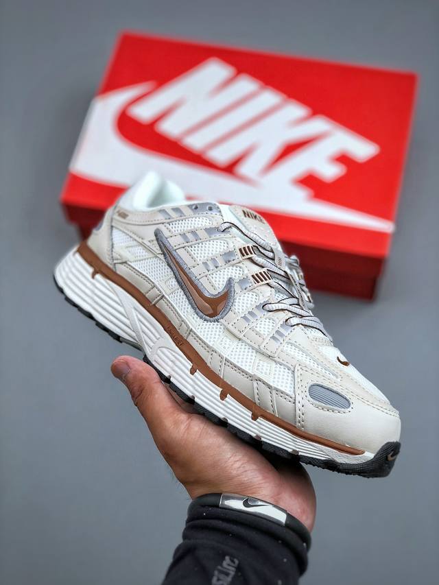 Nike P-6000 系列低帮复古老爹风休闲运动舒适慢跑鞋 货号：Cd6404 106 尺码：36-45 半