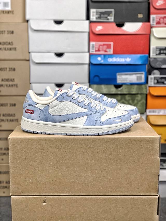福利特价 #公司级福利 原市面260版本 Diy定制款 Air Jordan 1 Low 定制配色 乔1 Aj1经典倒钩低帮休闲百搭板鞋 Ch6336-010