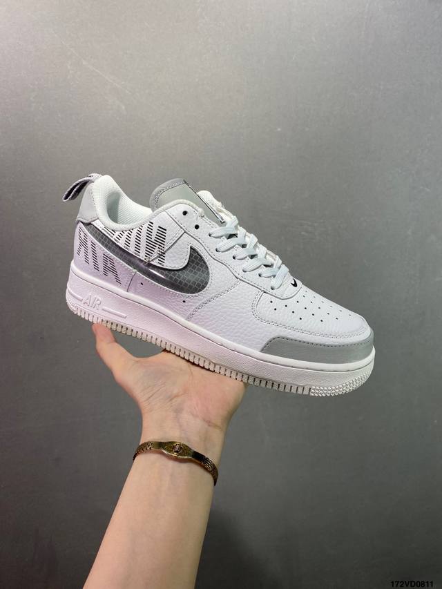 Nike Air Force 1 ‘07 原楦头原纸板 纯正空军版型专注外贸渠道 全掌内置蜂窝气垫 #原盒配件 原厂中底钢印、拉帮完美 货号：Cv1724-10