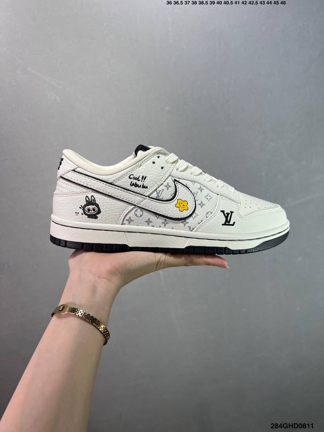 公司级Nike Sb Dunk Low 联名 高端定制 低帮休闲板鞋 Sc0601-457 #定制鞋盒 大厂纯原品质出货 超高清洁度 皮料切割干净无任何毛边 细