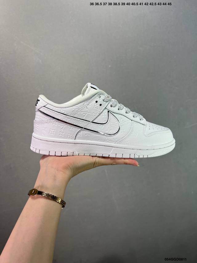 公司级Nike Dunk Low Retro ‘Diy高端定制’耐克 低帮休闲运动板鞋 原装头层材料 用料绝不含糊 独家版型蒸餾加工帶來的是更好的视觉和脚感体验