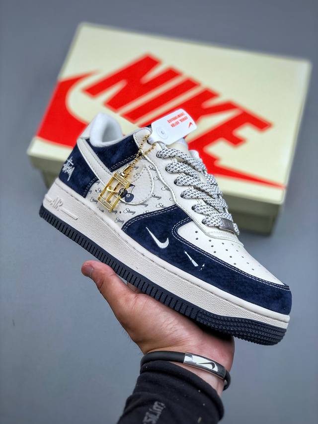 P版 Nike Air Force 1‘07联名款 原楦头原纸板 打造纯正低帮空军版型专注外贸渠道 全掌内置蜂窝气垫 原盒配件 原厂中底钢印、拉帮完美 货号:S