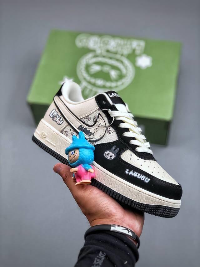 F版 Nike Air Force 1‘07 拉布布 原楦头原纸板 打造纯正低帮空军版型专注外贸渠道 全掌内置蜂窝气垫 原盒配件 原厂中底钢印、拉帮完美 货号：