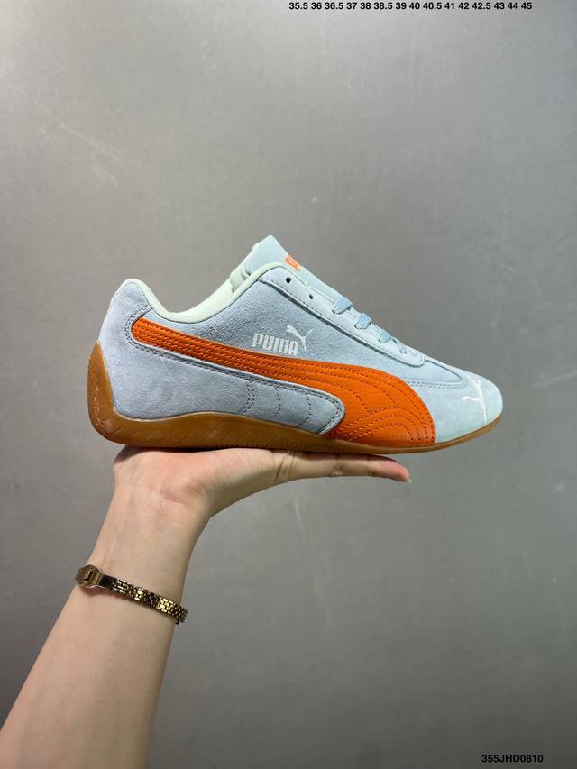 Puma Speedcat Og 彪马 防滑耐磨生活休闲 运动鞋 极速赛车系列 复古运动休闲跑鞋 充正版本 鞋面设计轻量透气 提供了舒适性和穿着感受 柔软内里材