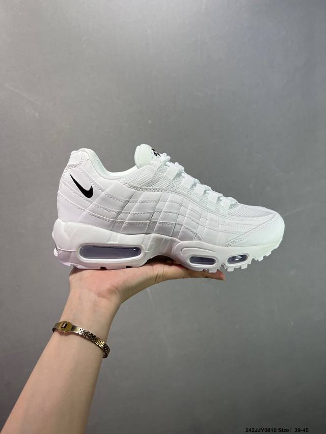 真标耐克Nike Air Max 95 Tt气垫复古慢跑百搭鞋休闲运动鞋 货号:Fb2709-010 尺码:36 36.5 37.5 38 38.5 39 40
