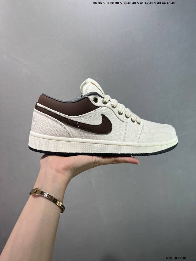 乔丹Air Jordan 1 Low Aj1 Wh 乔1 低帮复古文化休闲运动篮球鞋。凭借出色的性能和吸睛的外观， Air Jordan直是风球场和街头的时尚标