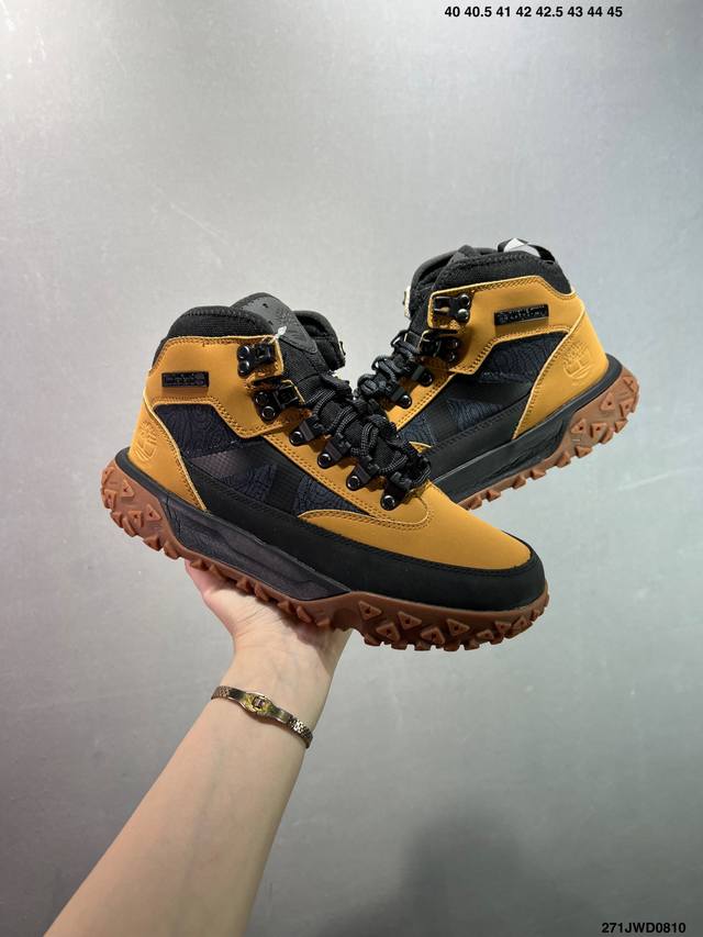 公司级Timberland添柏岚 天伯伦经典户外休闲鞋 广东大厂品质 原盒原包装 面料采用意大利顶级磨砂细纹牛皮 搭配防臭防腐真皮乳胶鞋垫 给您完美的穿着体验