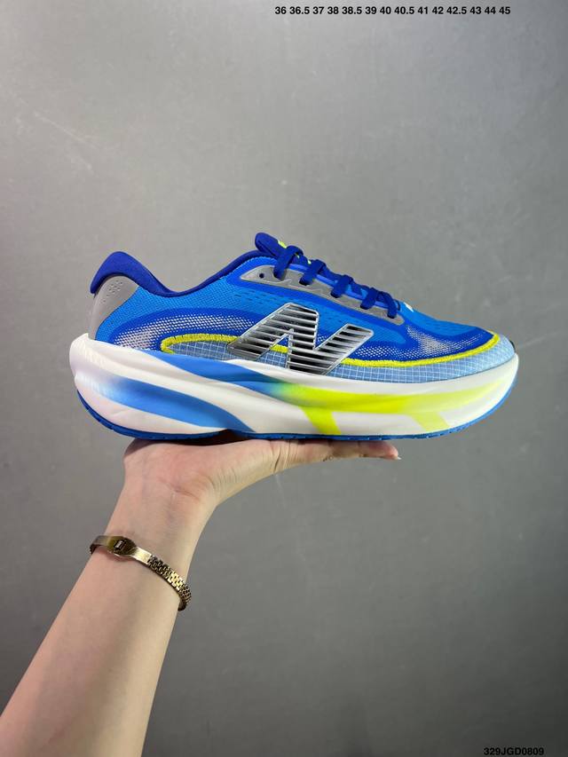 公司级New Balance Nb Fresh Foam 轻量跑鞋 Evoz V2舒适耐磨低帮跑步鞋 实拍首发 受到Fresh Foam1080舒适骑行的启发