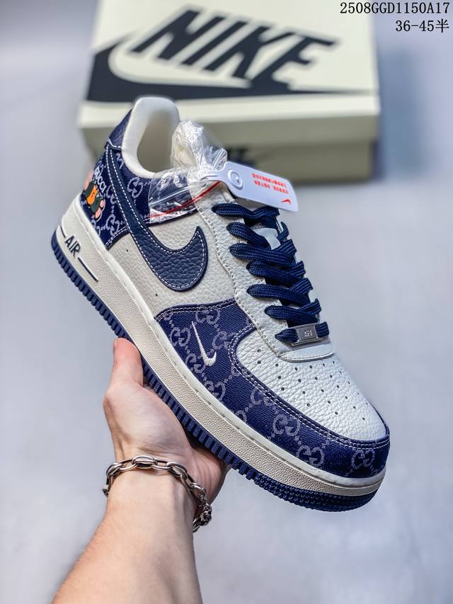 N外限量发售！公司级Nike Air Force 1 '07 Low 空军一号 低帮 运动鞋 休闲鞋 折边针车 工艺难度大 原楦头原纸板 原装鞋盒 定制五金配件