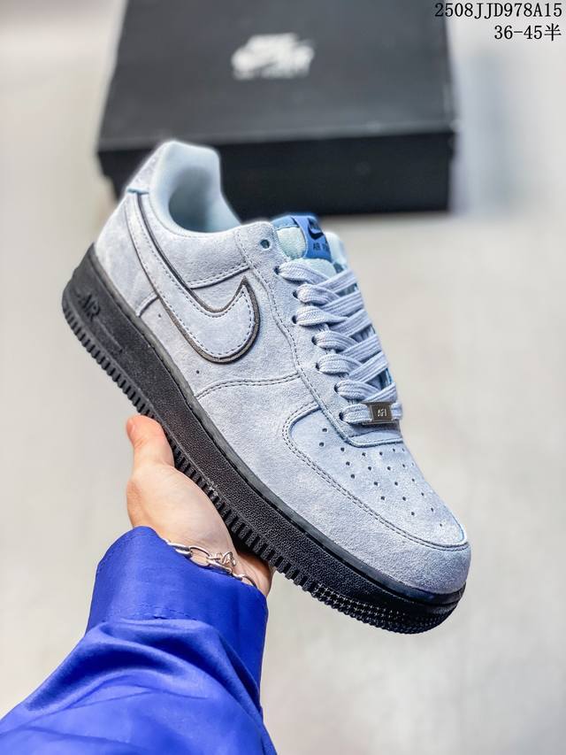 海外限量发售！公司级Nike Air Force 1 '07 Low 空军一号 低帮 运动鞋 休闲鞋 折边针车 工艺难度大 原楦头原纸板 原装鞋盒 定制五金配件
