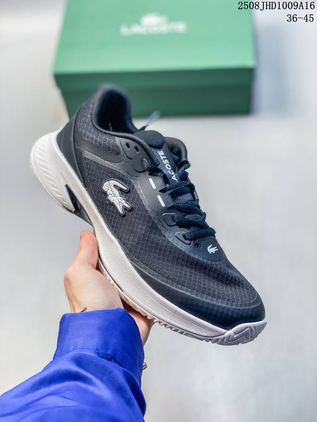 Lacoste法国鳄鱼女鞋25秋季新款Ag-Lt23专业网球鞋 50Sfa0207 尺码：如图 编码：08Jhd 9A16