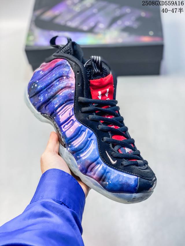 公司级Tekken 8 X Nike Air Foamposite One Premium “Jin Kazama”“铁拳喷泡”舒适 防滑耐磨 中帮 复古篮球鞋