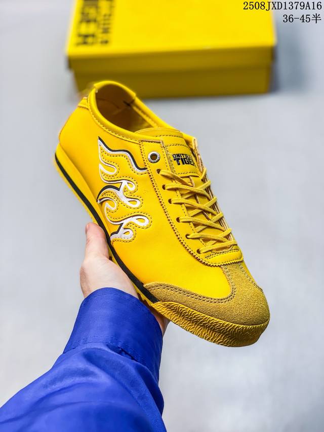 Onitsuka Tiger Mexico 66 Sd 百搭单品 板鞋 Mexico 66 Sd是鬼冢虎旗下最经典的款式，李小龙最喜欢的一款训练鞋休闲鞋！鞋身特