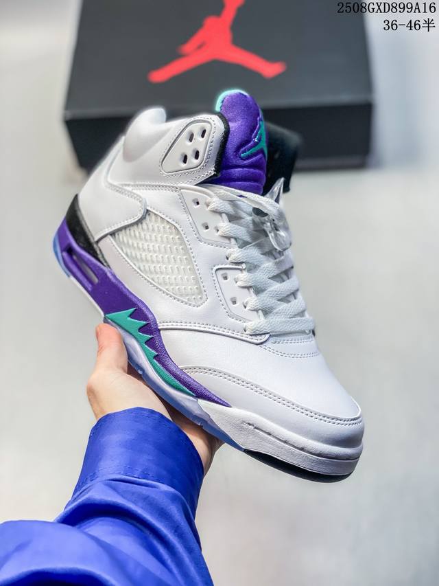 公司级带半码 Air Jordan 5 运动休闲鞋 潮流透气防滑 440892-106 重庆调调 尺码：如图 编码：08Gxd899A16