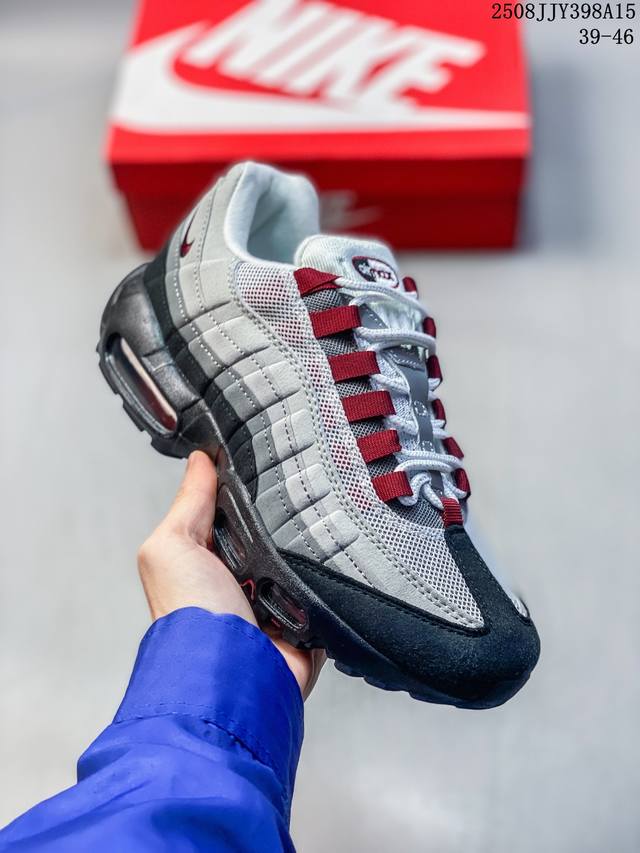 真标耐克Nike Air Max 95 Tt气垫复古慢跑百搭鞋休闲运动鞋 货号:Fb2709-010 尺码: 39 40 40.5 41 42 42.5 43