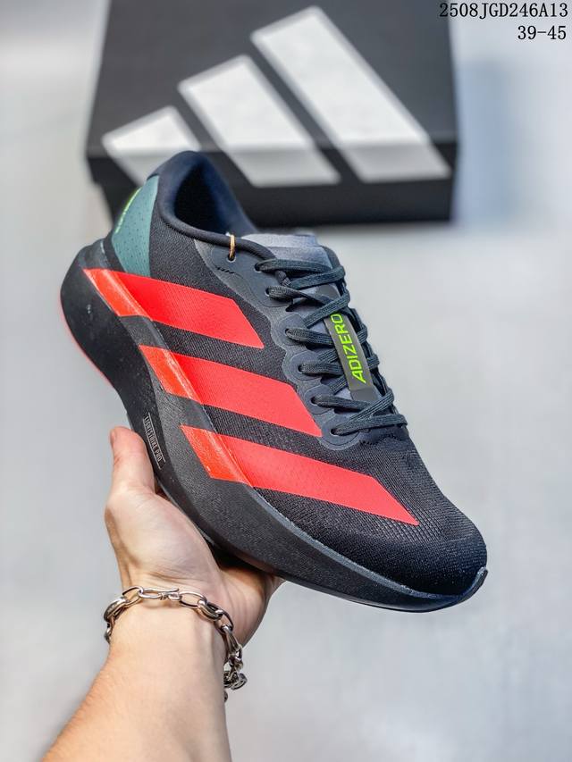 Pk纯原 批次 Adidas Adios Evo 马拉松 泡棉搭配碳纤维板 缓震透气跑步鞋 市场唯一顶级批次！只做高品质好货！ 尺码：如图 编码：08Jgd24
