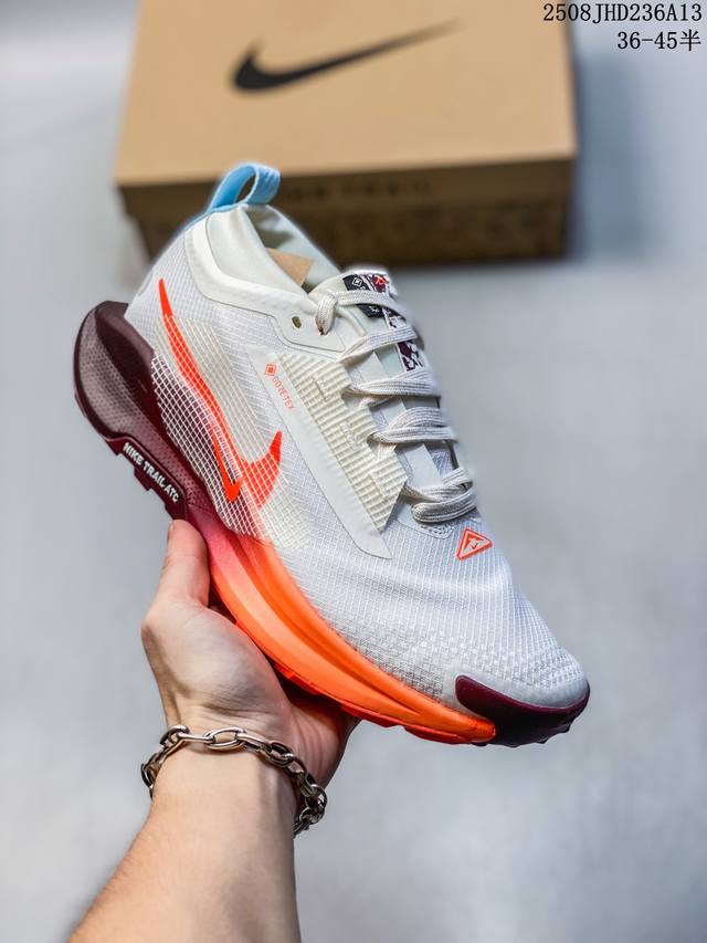 公司级Nike Reactx Pegasus Trail 5 Next Nature 越野跑步鞋 登月兼顾迅疾外观和稳固脚感 后跟覆面和中足动态支撑巧妙融合 缔