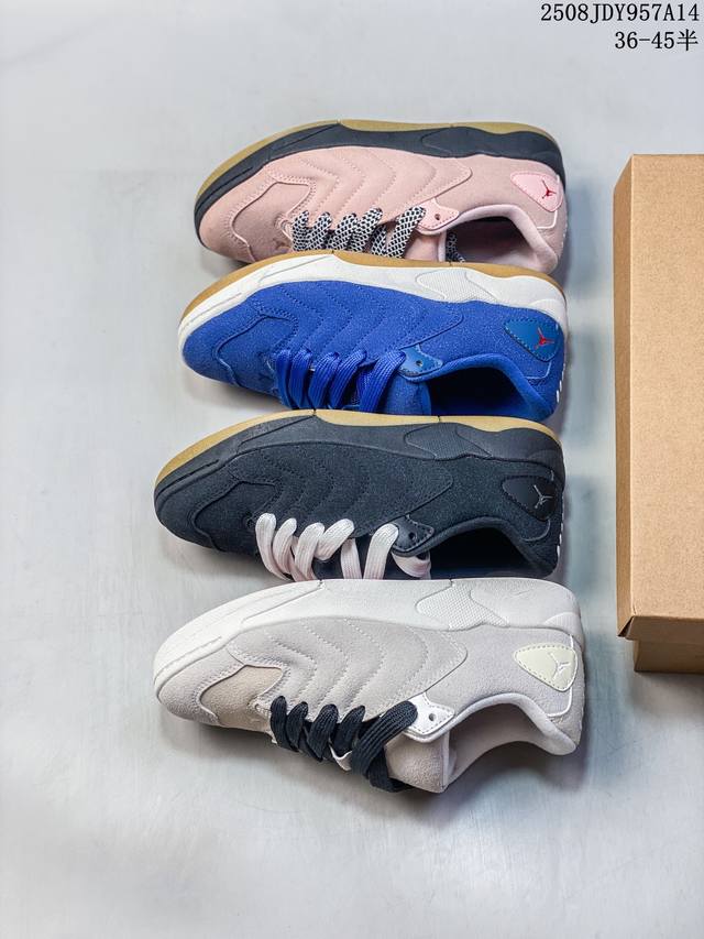公司级Nike耐克男鞋2025冬季新款 Jordan Session 运动休闲篮球鞋 延续90年代滑板鞋的面包轮廓造型，采用全皮质鞋身内衬加厚设计，后跟点缀Ju