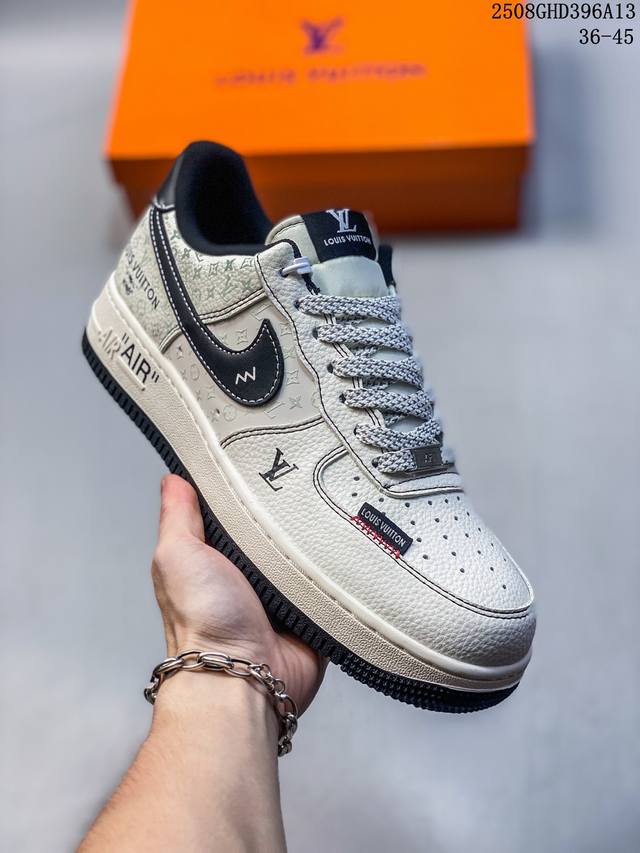 海外限量发售！公司级Nike Air Force 1 '07 Low 空军一号 低帮 运动鞋 休闲鞋 折边针车 工艺难度大 原楦头原纸板 原装鞋盒 定制五金配件