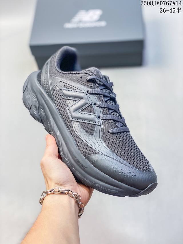 New Balance Nb Fresh Foam Evoz 舒适耐磨低帮跑步鞋 纯原版本 受到Fresh Foam舒适骑行的启发 跑鞋将毛绒舒适感提升到一个新