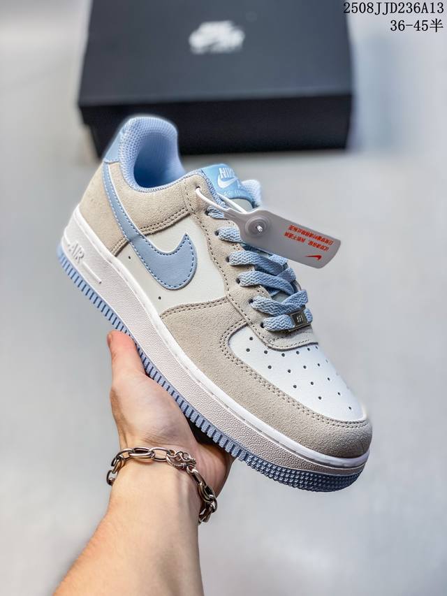 海外限量发售！公司级Nike Air Force 1 '07 Low 空军一号 低帮 运动鞋 休闲鞋 折边针车 工艺难度大 原楦头原纸板 原装鞋盒 定制五金配件