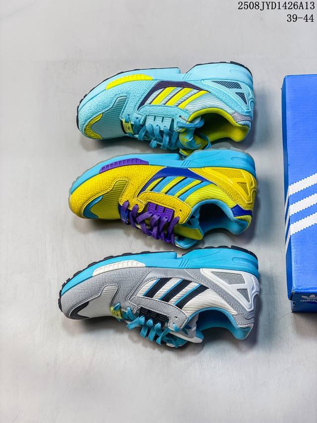 阿迪达斯Lego X Adidas Originals Zx8000 乐高联名 复古休闲运动跑步鞋 玩出乐趣 玩出创造力 缀乐高 Lego 积木元素 醒目配色