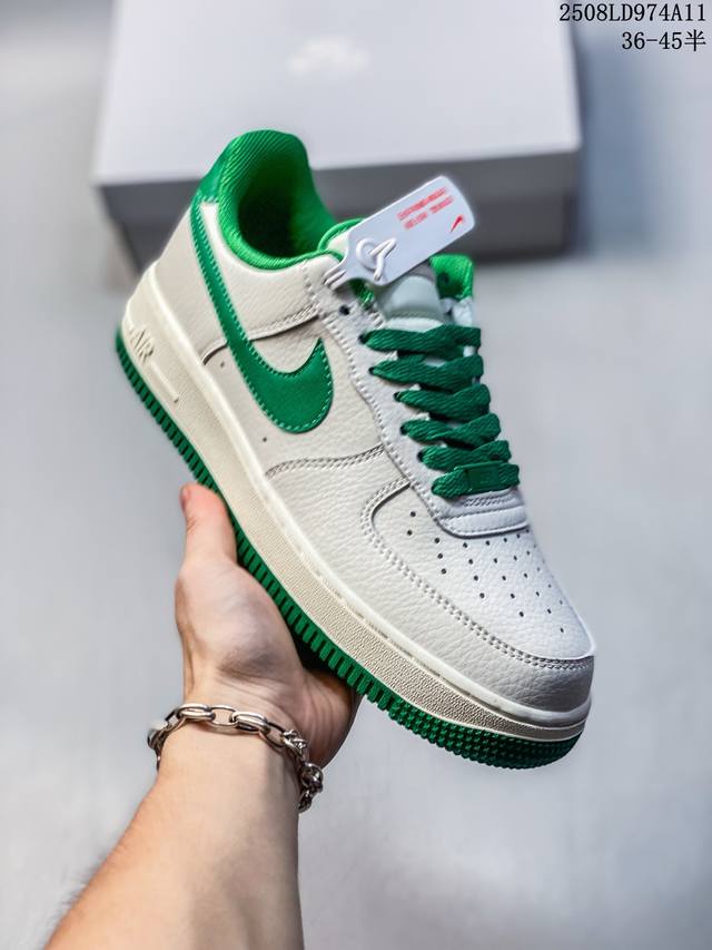 海外限量发售！公司级Nike Air Force 1 '07 Low 空军一号 低帮 运动鞋 休闲鞋 折边针车 工艺难度大 原楦头原纸板 原装鞋盒 定制五金配件