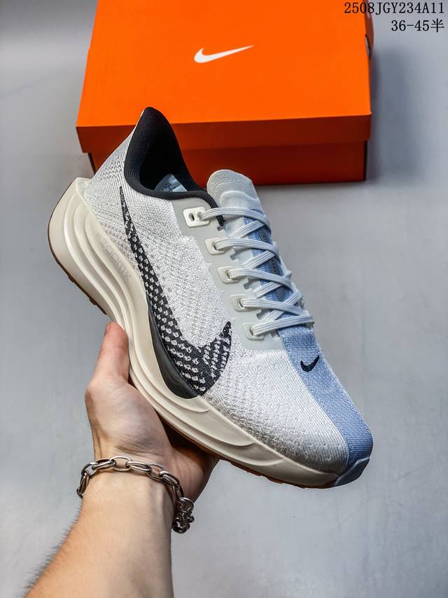 公司级Nike Air Zoom Pegasus Plus 耐克飞马加强版系列低帮马拉松休闲运动慢跑鞋 升级原楦原纸版数据开发 采用弹性 Flyknit 飞织鞋