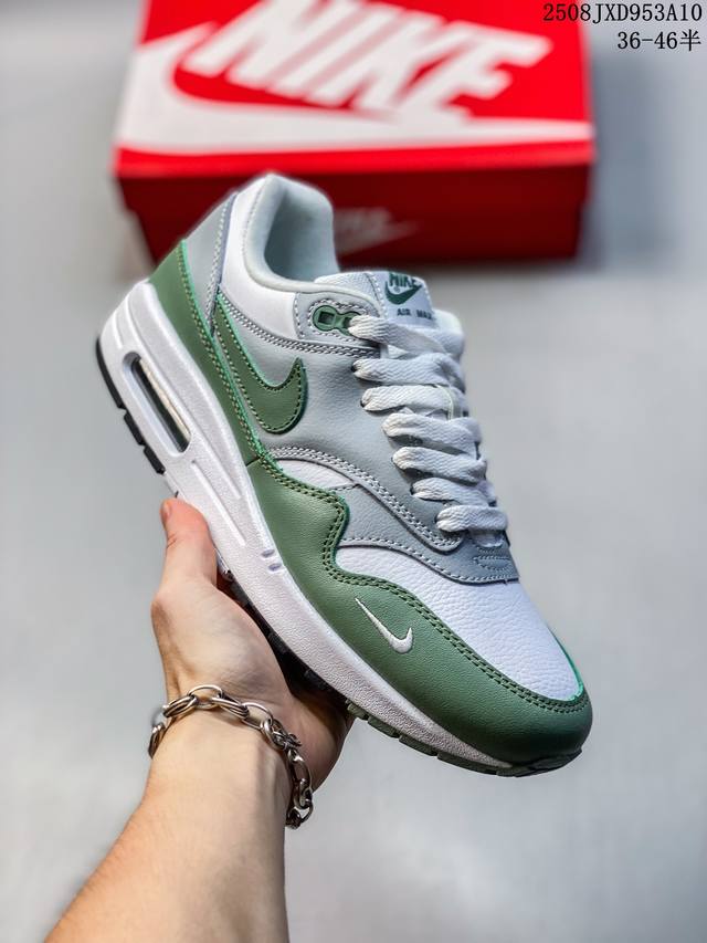 Nike Air Max 1 Mica Green白棕绿男女低帮运动跑步鞋 Dz4549- 尺码：如图 编码：08Jxd953A10