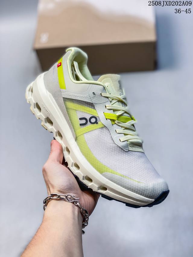 On昂跑 Cloudvista 2 2025新品 荧光白 男女款缓震越野跑鞋36-45 编码：08Jxd202A09