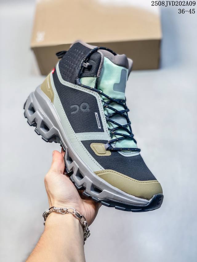Cloudrock High W 春夏新品男女款防泼水款低帮徒步鞋运动鞋 36-45 编码：08Jvd202A09