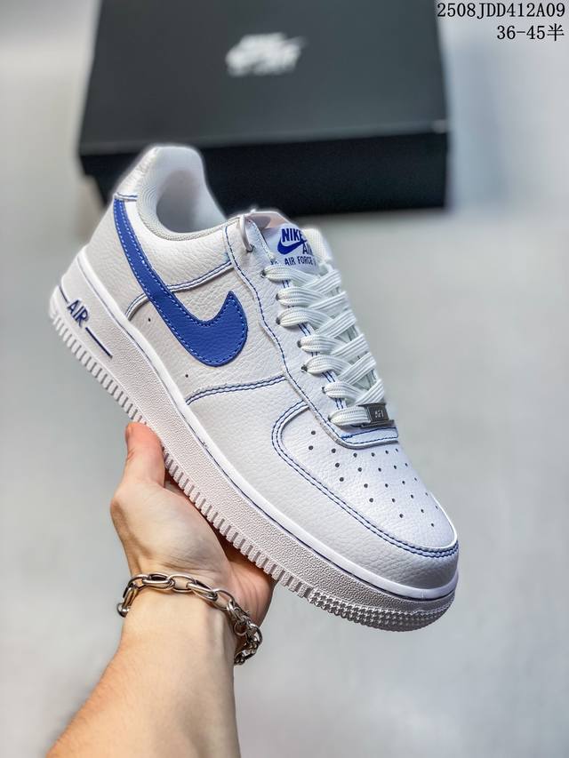 海外限量发售！公司级Nike Air Force 1 '07 Low 空军一号 低帮 运动鞋 休闲鞋 折边针车 工艺难度大 原楦头原纸板 原装鞋盒 定制五金配件