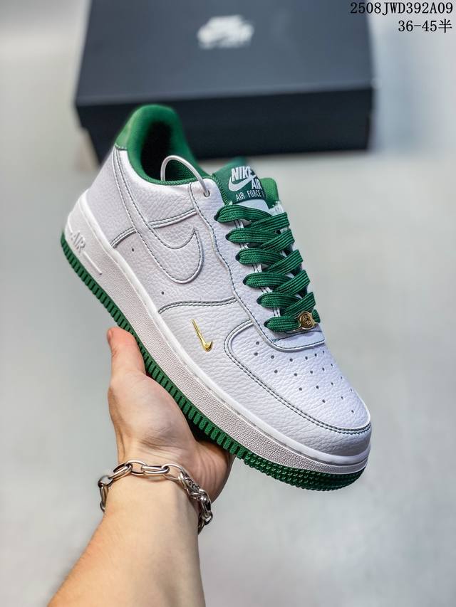 海外限量发售！公司级Nike Air Force 1 '07 Low 空军一号 低帮 运动鞋 休闲鞋 折边针车 工艺难度大 原楦头原纸板 原装鞋盒 定制五金配件