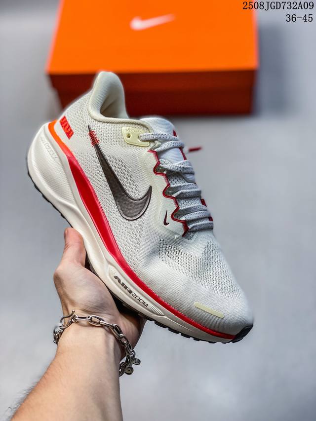 Nike Pegasus 41时尚舒适減震防滑透气低帮跑步鞋男款黑白色鞋面采用舒适的网纱网面，上脚透气又舒适大底采用耐磨且抓地力十足的橡胶打造入手价，价格P也是