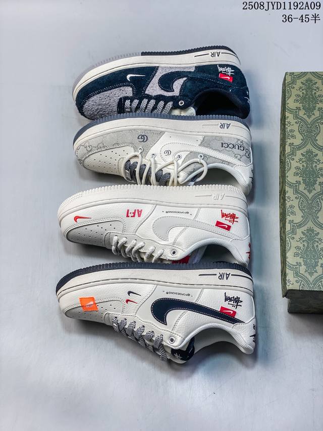 海外限量发售！公司级Nike Air Force 1 '07 Low 空军一号 低帮 运动鞋 休闲鞋 折边针车 工艺难度大 原楦头原纸板 原装鞋盒 定制五金配件